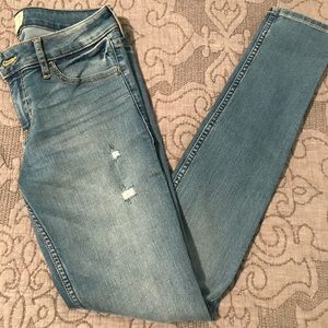 Hollister Super Skinny Distressed Jeans